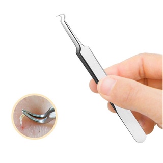 Nhíp inox gắp đầu đen / cong y tế chuyên dụng