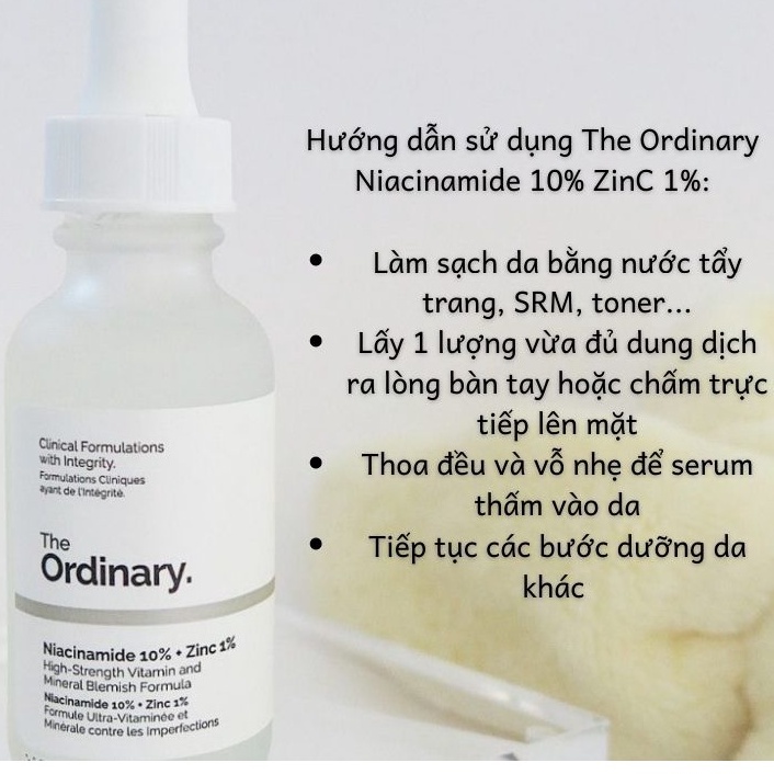 Tinh chất Serum The Ordinary Niacinamide 10% + Zinc 1% 30ml | BigBuy360 - bigbuy360.vn