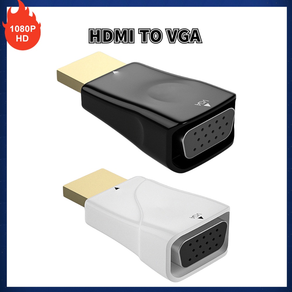 Đầu Chuyển Đổi Hdmi Sang Vga HD 1080P Vga Chuyên Dụng Cho Máy Chiếu Laptop
