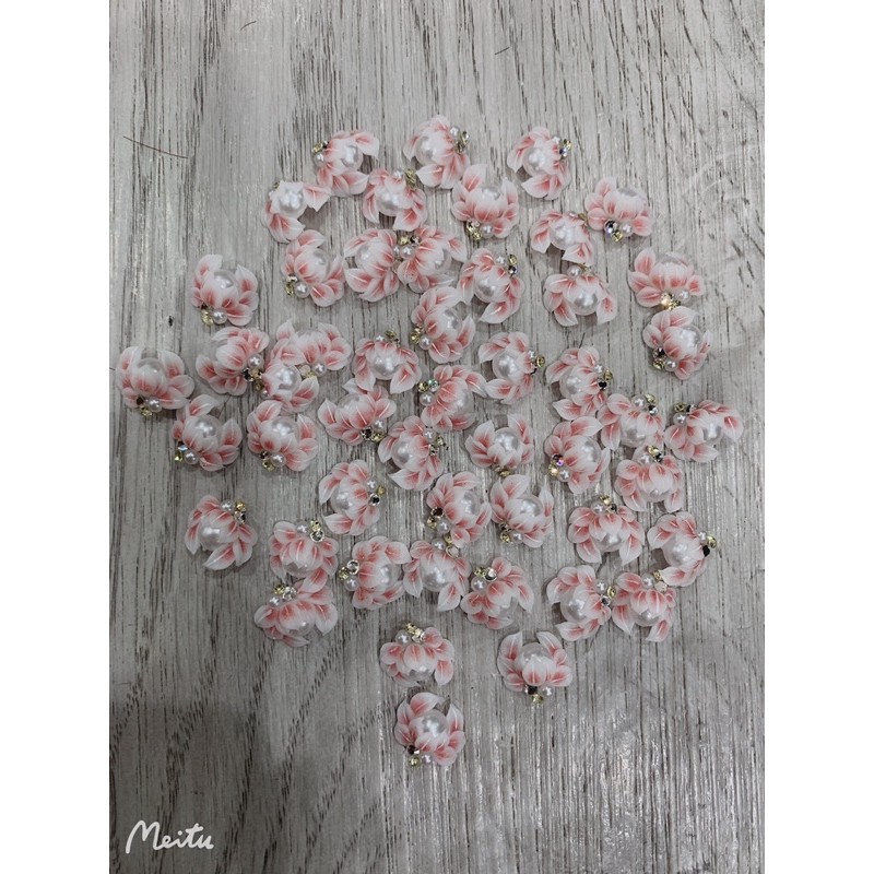 Hoa bột nail ( hoa chân )