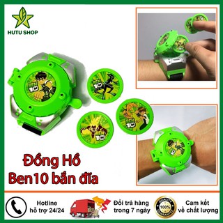 Đồ Chơi Đồng Hồ Ben 10 Cho Bé, Chiếu Sáng 24 Nhân Vật, Chất Liệu Nhựa ABS An Toàn Tuyệt Đối Cho Bé Sử Dụng