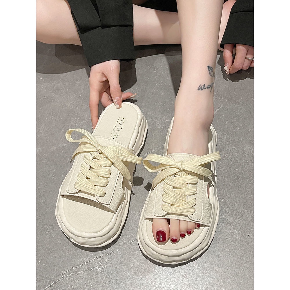 Dép Sandal Đế Dày Thời Trang Mùa Hè 2022 Dễ Phối Đồ Cho Nữ