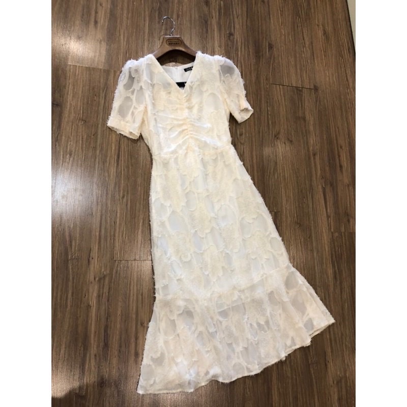 Đầm lông Chiffon Nana xuất Hàn 💥