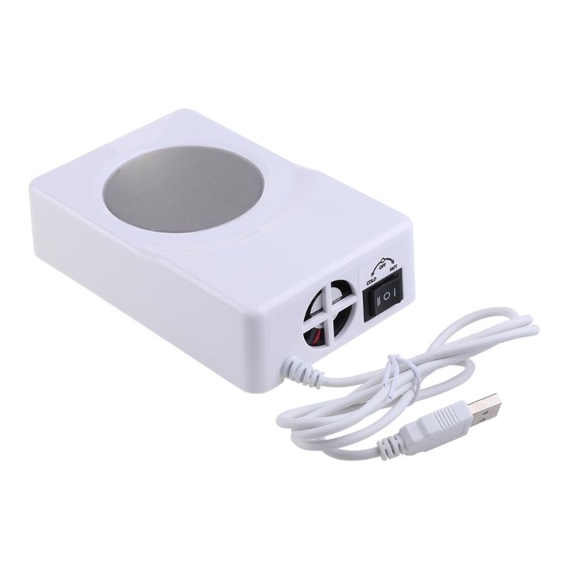 Đế Làm Lạnh Cốc Nước / Trà / Cà Phê / Nước Uống Usb Kép Tiện Dụng