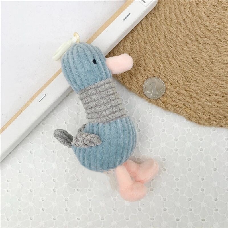 Móc Khóa Vịt Nhồi Bông Dễ Thương