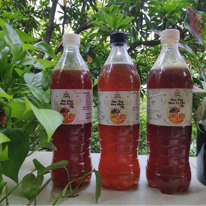 [B]Combo 2 LÍT mật ong nguyên chất 100%