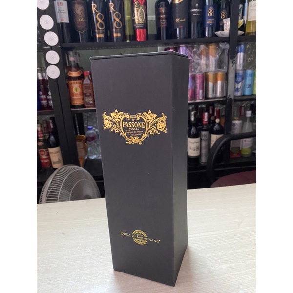 Vang đỏ Ý PASSONE Puglia 15 750ml-Tặng Hộp Giấy và Túi xách Giấy