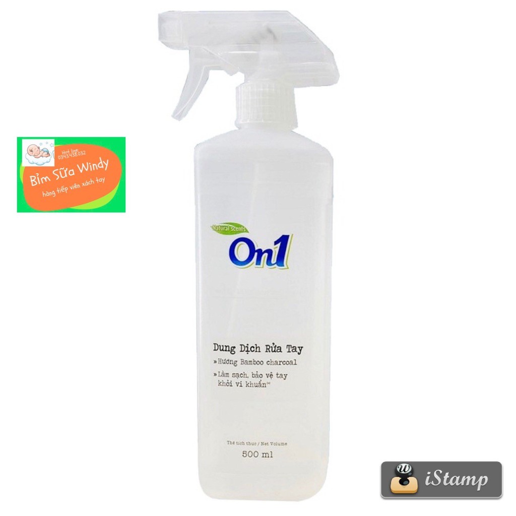Dung Dịch Rửa Tay Khô On1 Hương BamBoo Charcoal 500ml | BigBuy360 - bigbuy360.vn