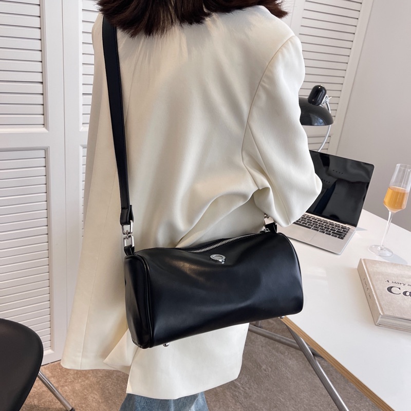 Túi Đeo JASMIN NOIR Chéo Da PU Thiết Kế Đơn Giản Thời Trang Cho Nữ