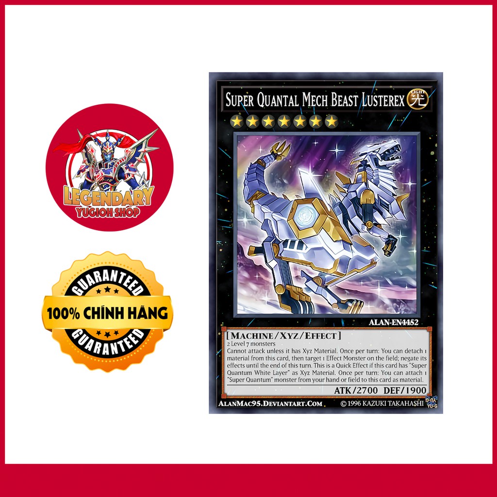 [EN-JP][Thẻ Bài Yugioh Chính Hãng] Super Quantal Mech Beast Lusterrex