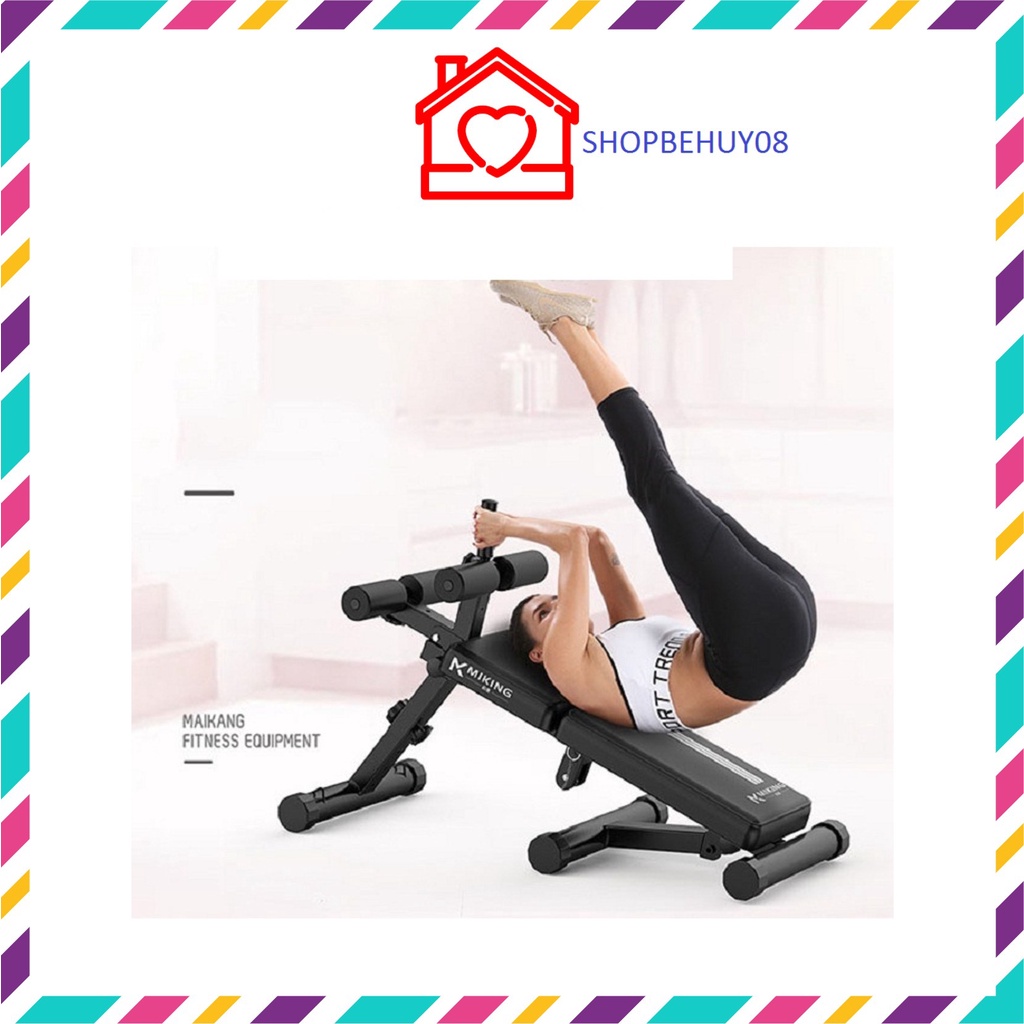 Ghế tập gym săn cơ bụng nhiều tư thế tập thể dục thể thao tại nhà gd181
