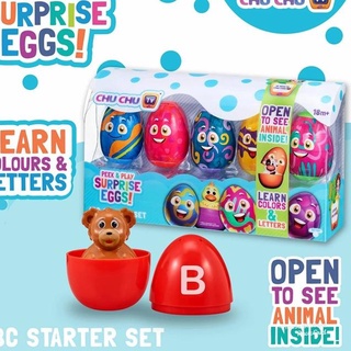 Chu chu tv peek & play egg ngạc nhiên! bộ khởi động abc - ban đầu
