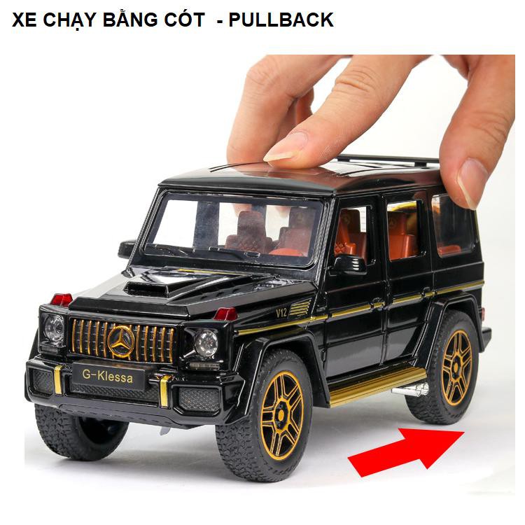 Đồ chơi mô hình xe ô tô Mercedes Benz G63 G- Klessa tỉ lệ 1:24