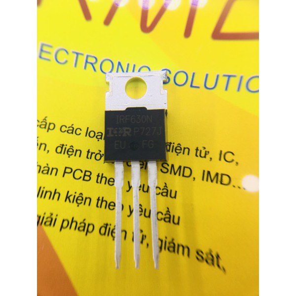 Linh kiện MOSFET kênh N cắm IRF630 200V 10A TO-220