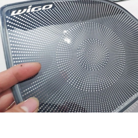 Ốp Tapli Cánh Cửa, Màng Loa xe Toyota Wigo 2018 - 2021 Mẫu Titan cao Cấp