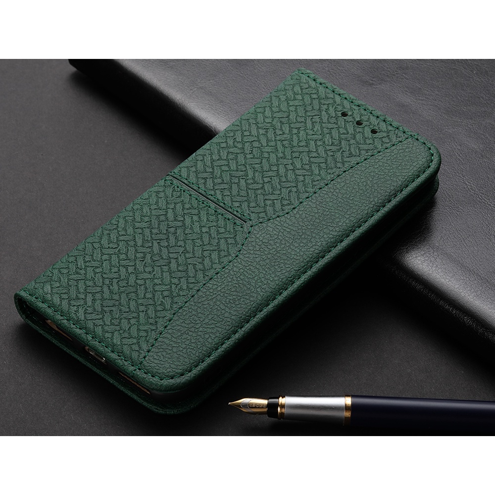 Bao da từ tính Flip Wallet Case cho điện thoại Samsung Galaxy A23 A33 A53 A73 5G A12 A32 A52 A52S 4G 5G
