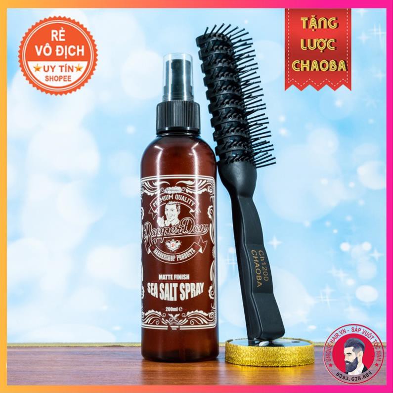 [CHÍNH HÃNG STORE HÀ NỘI] Xịt dưỡng tạo phồng Dapper Dan Sea Salt Spray 2020 Nhập Khẩu UK Cao Cấp