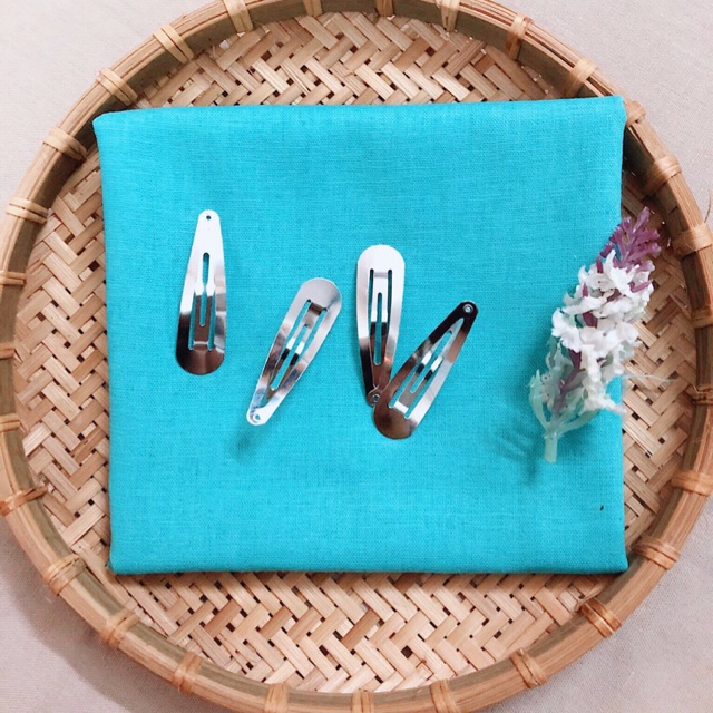 Set 10 Phôi kẹp giọt nước 6cm/ 8cm