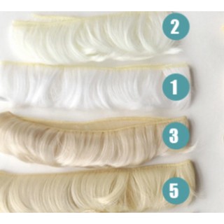 TI- Tép tóc giả 5cm may tóc làm wig cho búp bê
