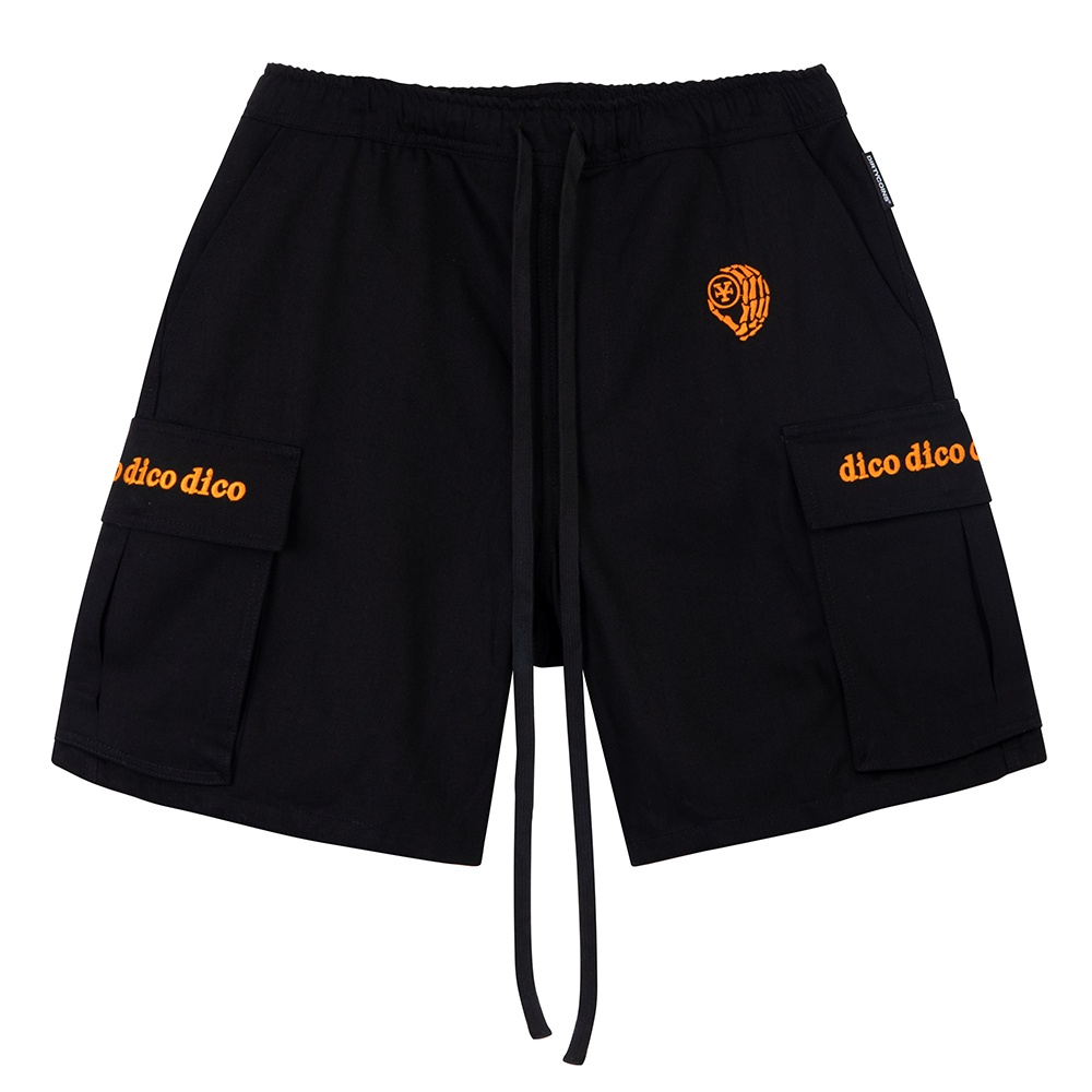 DirtyCoins Quần Cargo Shorts - Black
