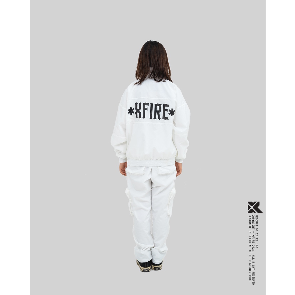 Quần Dài White Nylon Pants by Xfire