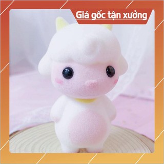 móc khóa 12 con giáp bọc nhung