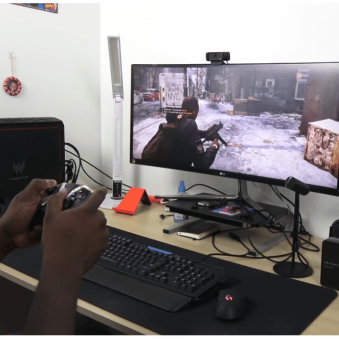 Tay Cầm Chơi Game Không Dây USB Bluetooth 2.4G Tương Thích Nhiều Thiết Bị PC / Laptop / Điện Thoại / TV Android / TV Box | BigBuy360 - bigbuy360.vn