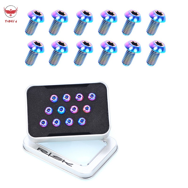 Ốc Cố Định Phanh Đĩa Bằng Hợp Kim Titan Chống Rỉ Phù Hợp Cho Xe Đạp Leo Núi