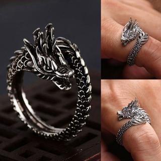 Nhẫn hở hình rồng thời trang cá tính