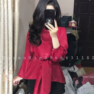 Áo nơ lụa