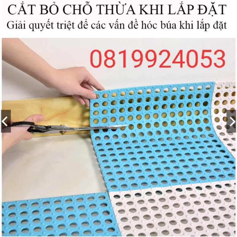 [FREE SHIP ] Thảm nhựa lỗ kháng  khuẩn thảm nhà tắm chống trơn,trượt