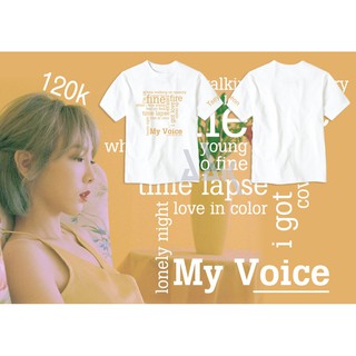 Áo thun trắng My Voice