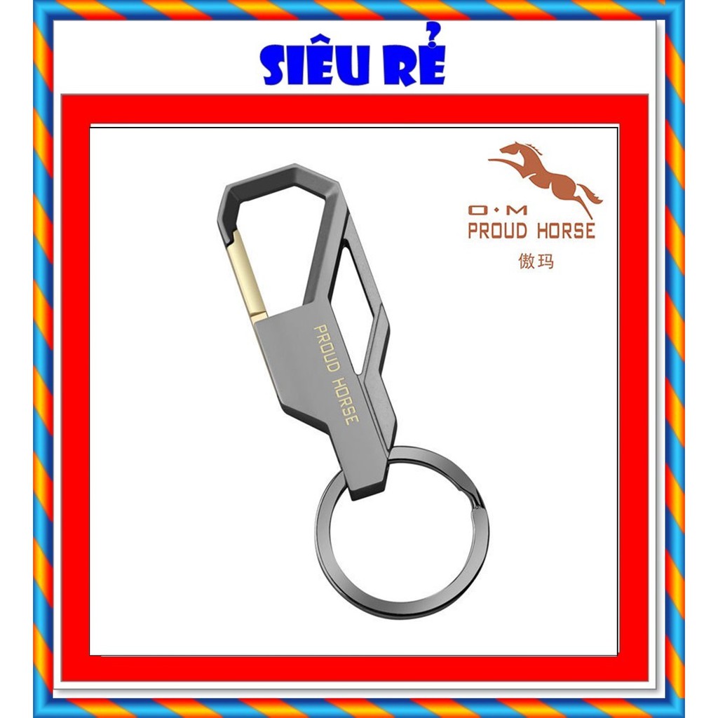 Móc Đeo Chìa khóa Ô tô , Xe Máy cao cấp Proud Horse 020 Đẳng cấp