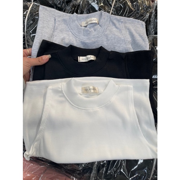 Áo croptop ba lỗ sát lách ôm body vải thun gân co giãn