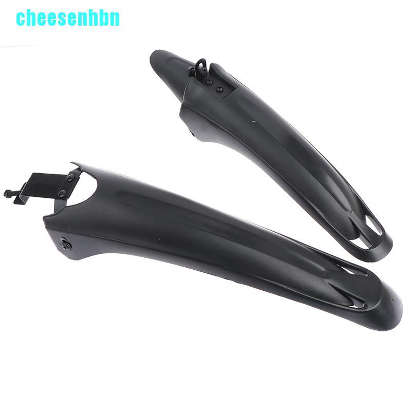 1 Set Tấm Chắn Bùn Trước Sau Bằng Nhựa Cho Xe Đạp Leo Núi
