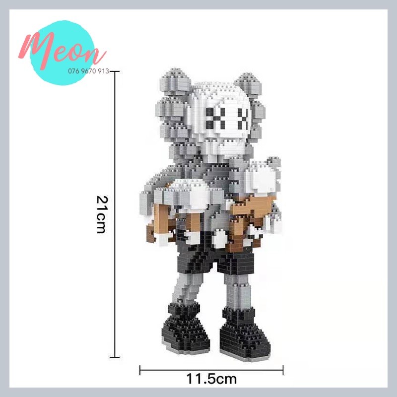 Kaws lego xếp hình Kaws Miniblock Kaws