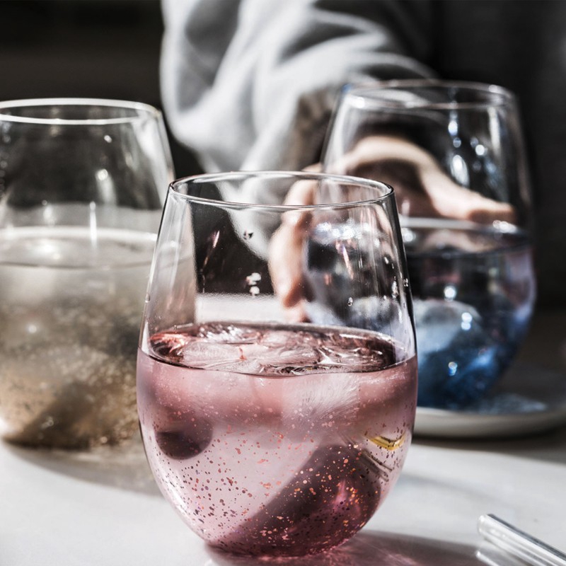 SWEEJAR Ly Uống Nước  Bằng Thủy Tinh Borosilicat Họa Tiết Ngôi Sao Bắc Âu Dùng Trong Nhà