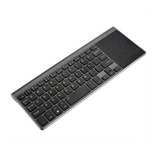 Wireless Touch Keyboard With Touchpad Suitable For Computer PC Connected Smart TV