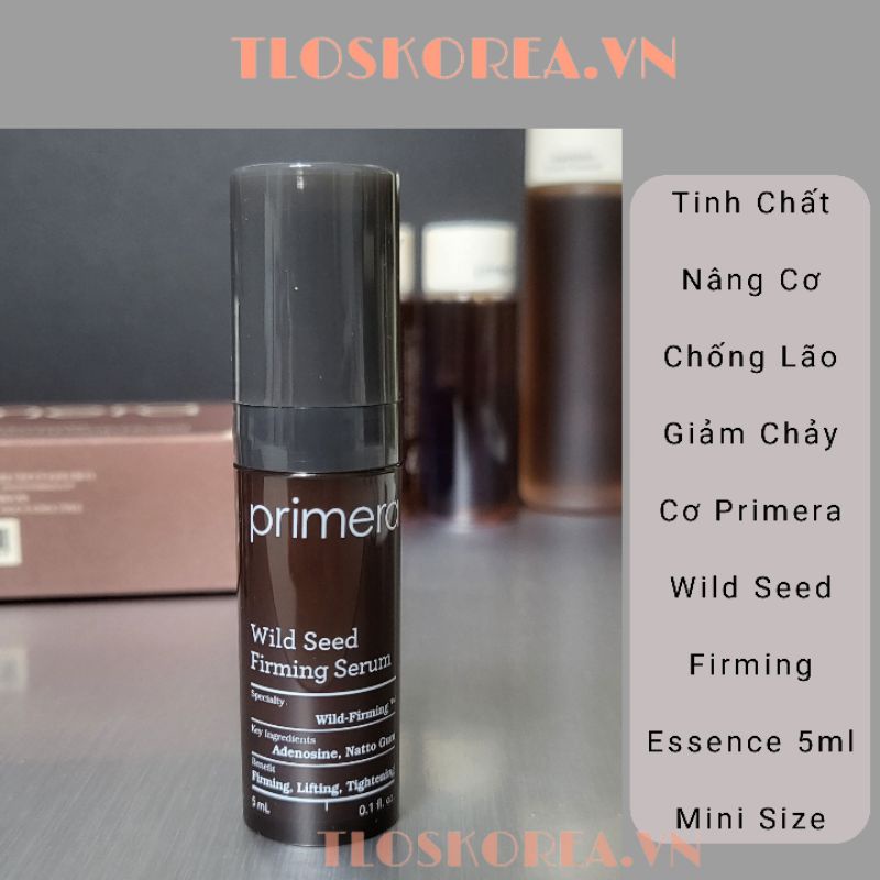 [Primera] Wild Seed Firming Emulsion/Water/Essence/Cream/Eyecream - Chống Lão/Nâng Cơ/Giảm Nhăn - Chiết Xuất Từ Đậu