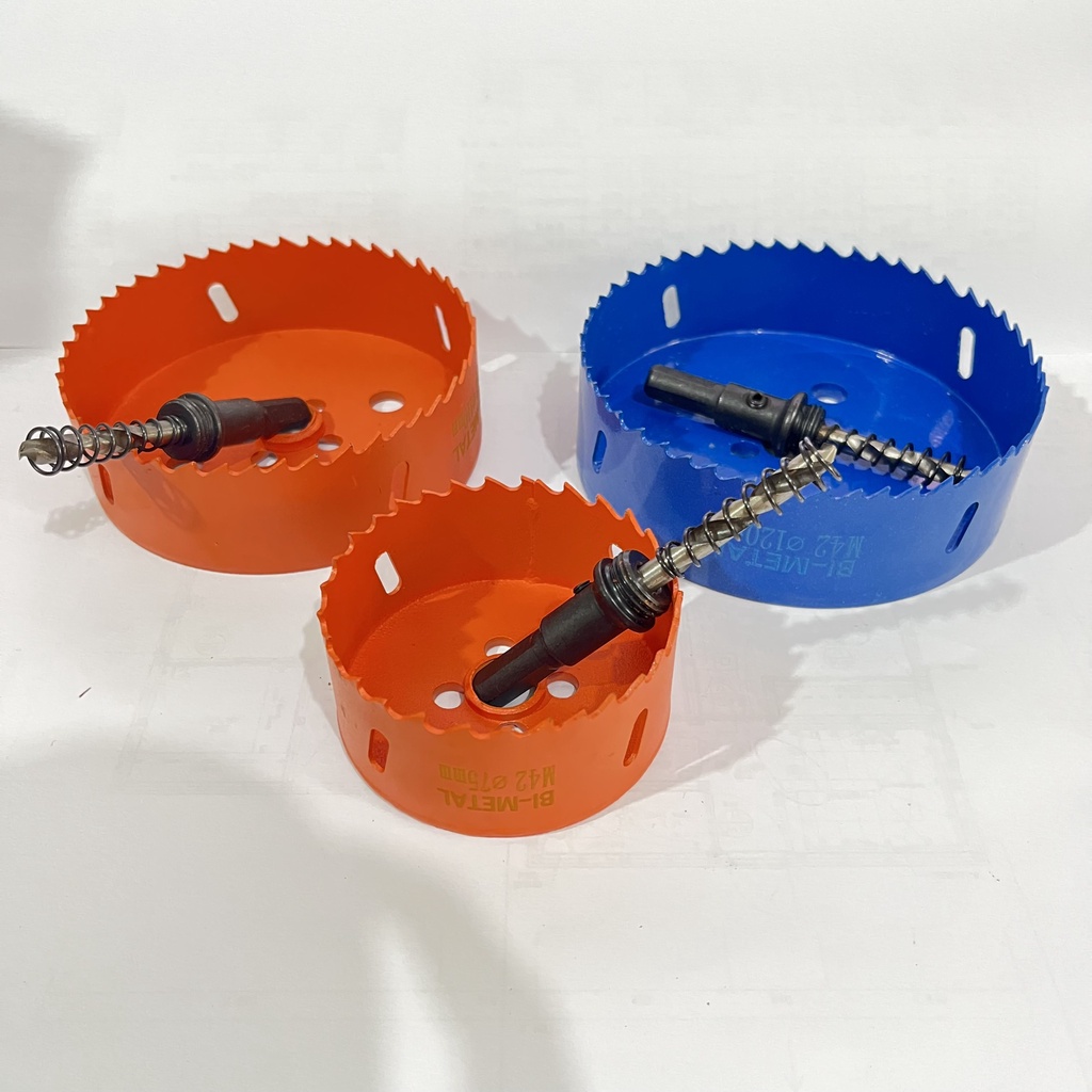 Mũi khoan khoét đa năng sắt gỗ nhựa inox 75mm 110mm 120mm