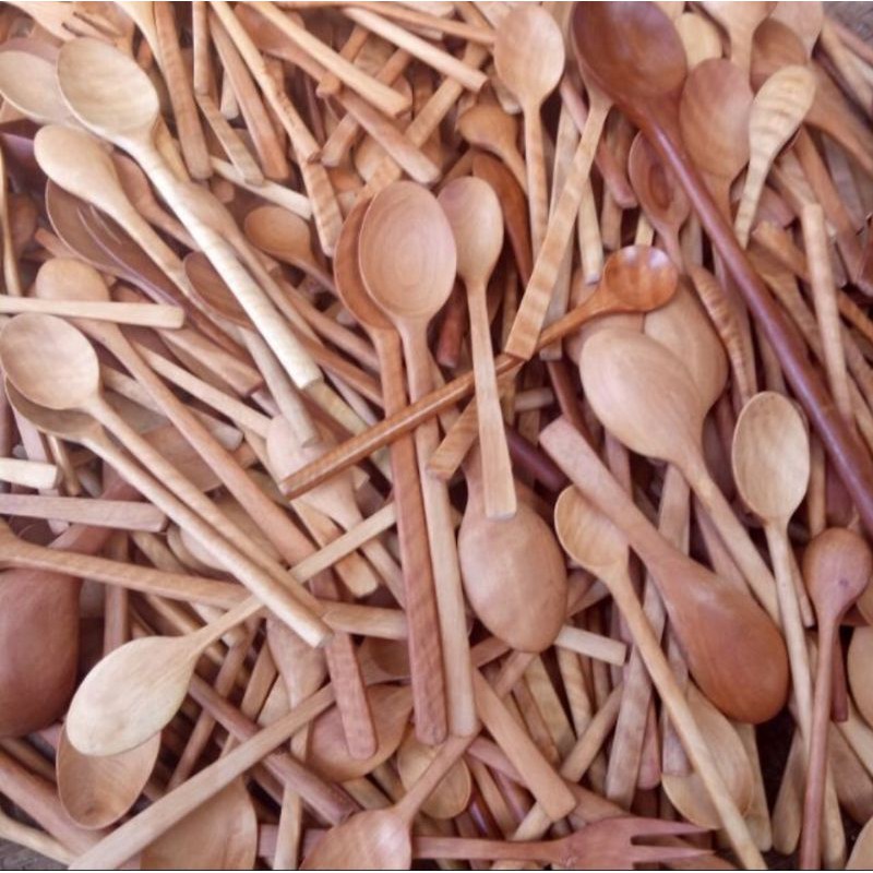 combo 100 thìa sinh tố +  thìa cơm