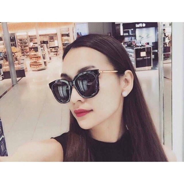 Mắt kính nam nữ unisex thời trang gọng kim loại Sang Chảnh - Hata24h