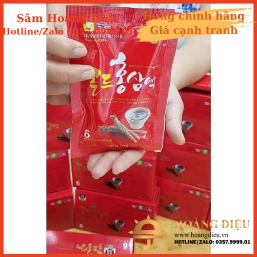 SÂM HOÀNG DIỆU - Nước Hồng Sâm Chén Dream 6 Năm Tuổi Hàn Quốc - Hộp 30 Gói x 70ml