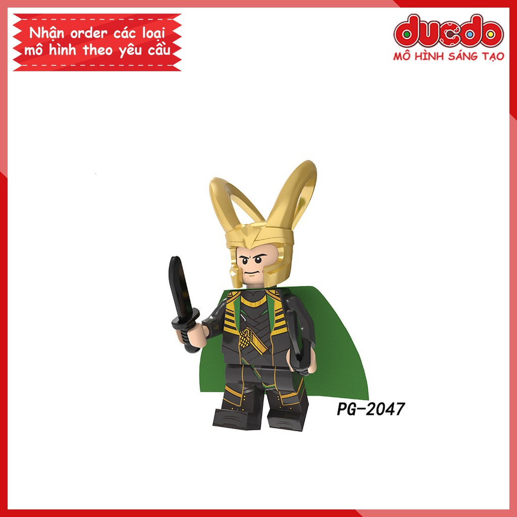 Minifigures các nhân vật End Game Thanos, Iron Man - Đồ chơi Lắp ghép Xếp hình Mô hình Mini EndGame Pogo PG 8229