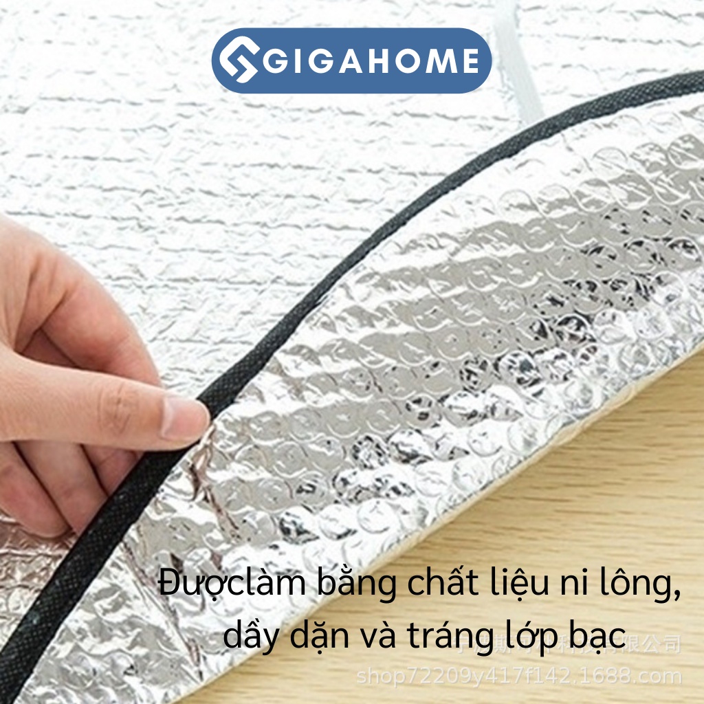 Combo 2 Miếng Bạt Che Yên Xe Máy GIGAHOME Loại 36x60cm Chống Nắng, Mưa 3630