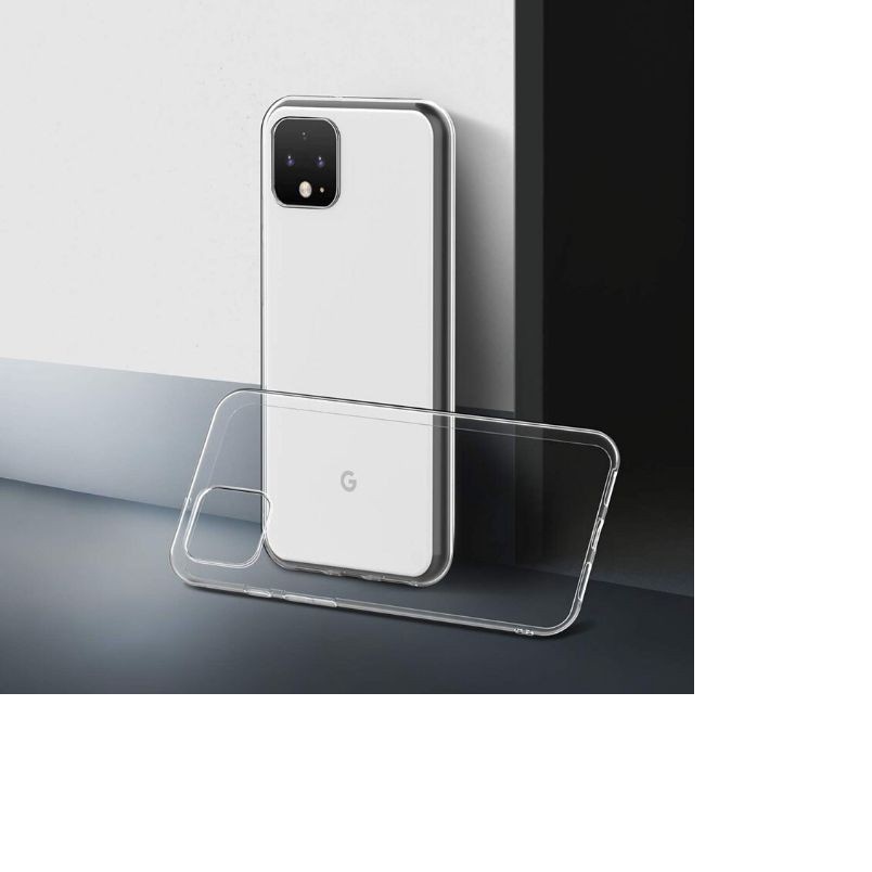Ốp lưng cho điện thoại Google Pixel 4, Pixel 4XL, Pixel 4A dẻo trong suốt cao cấp 0.6mm