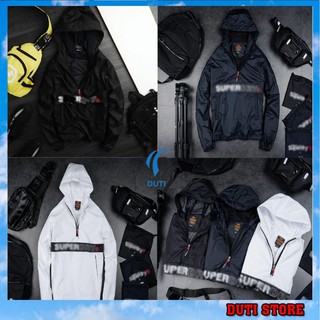 Áo khoác gió nam chống thấm nước phong cách Duti 05