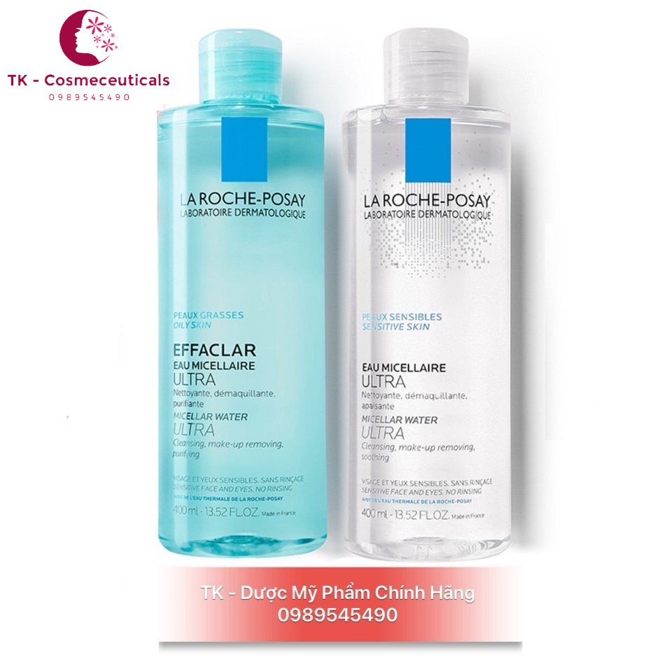Nước Tẩy Trang La Roche - Posay Sạch Sâu Cho Da Dầu Mụn, Da Nhạy Cảm