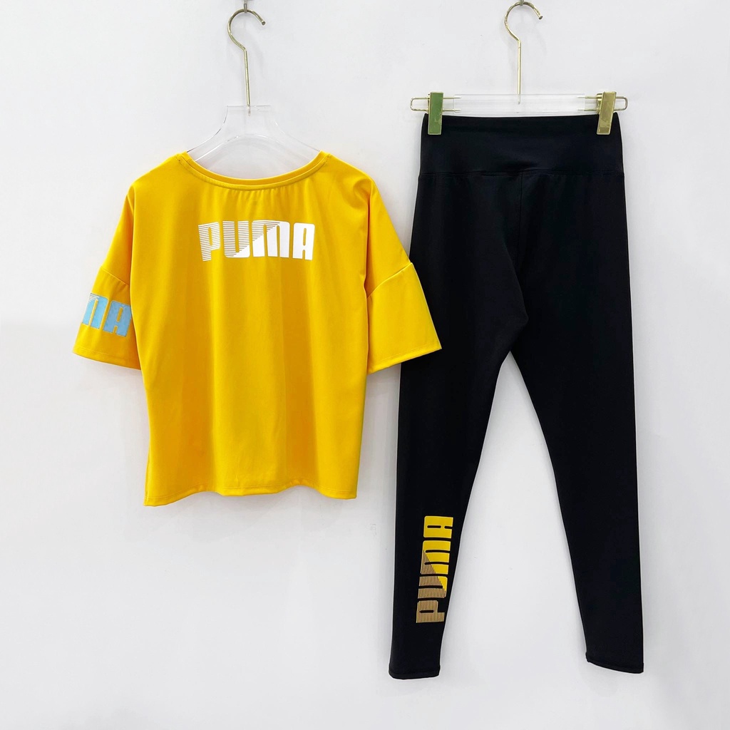 Set Pu.ma Chuẩn Hàng Xuất Xịn, Chất Thun Mềm Mịn, Thoáng Mát