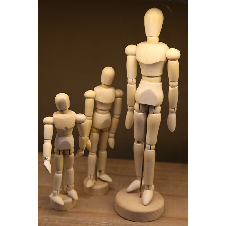 MANNEQUIN NGƯỜI GỖ VẼ HOẠT HOẠ KIẾN TRÚC (WOODEN MANNEQUIN)